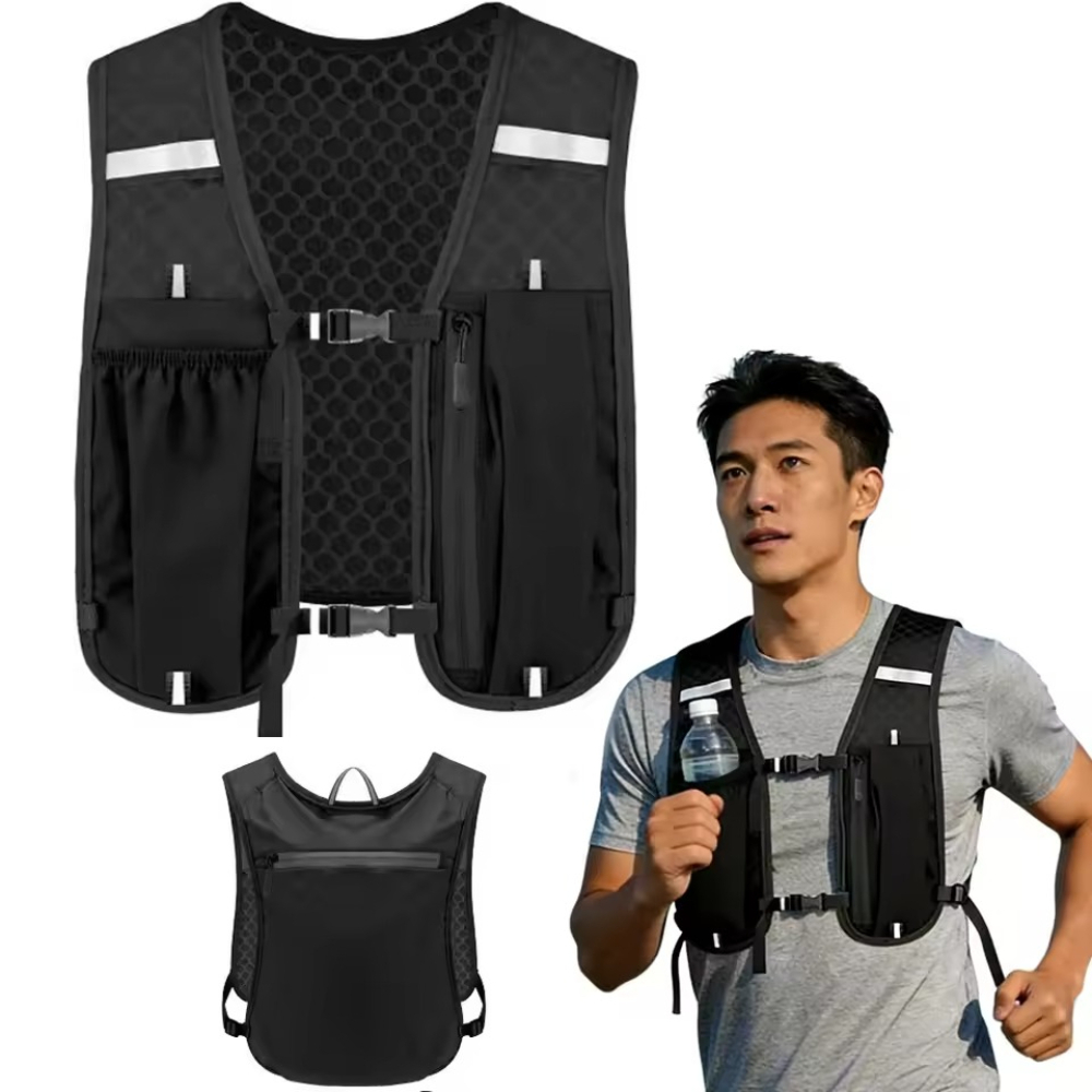 Running Gear - Водонепроницаемый дышащий жилет-рюкзак для бега и