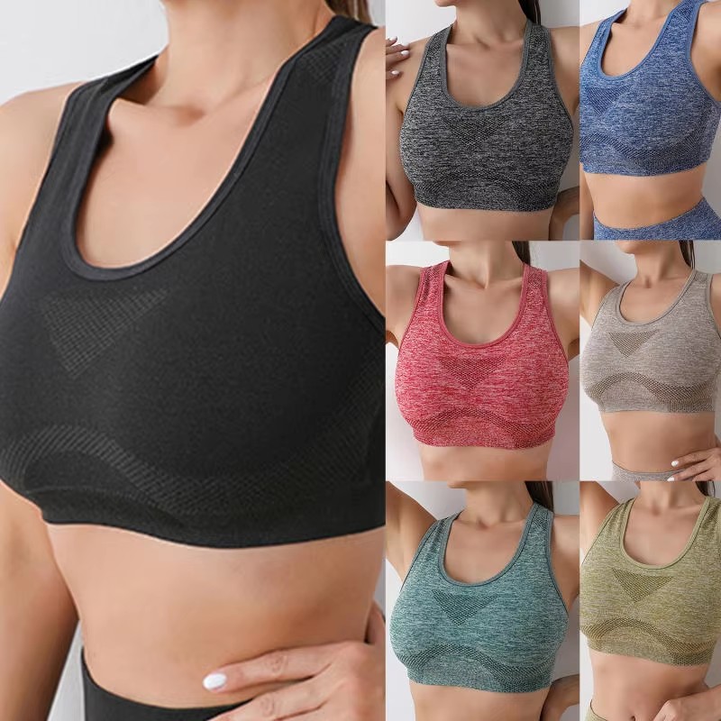 Running Gear Vest - Женский спортивный бюстгальтер, топ с эффектом