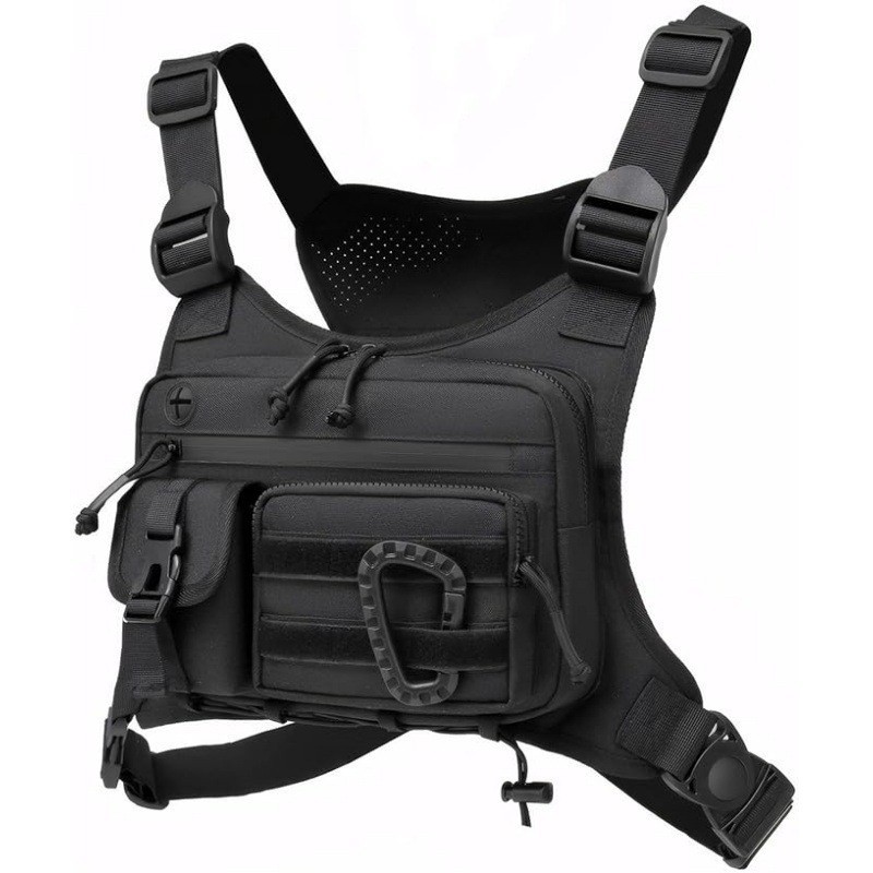 Running Gear Bag - Тактическая нагрудная сумка, мужской жилет Edc,