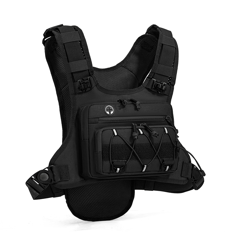 Running Gear Bag - Тактическая сумка-жилет на грудь для кемпинга