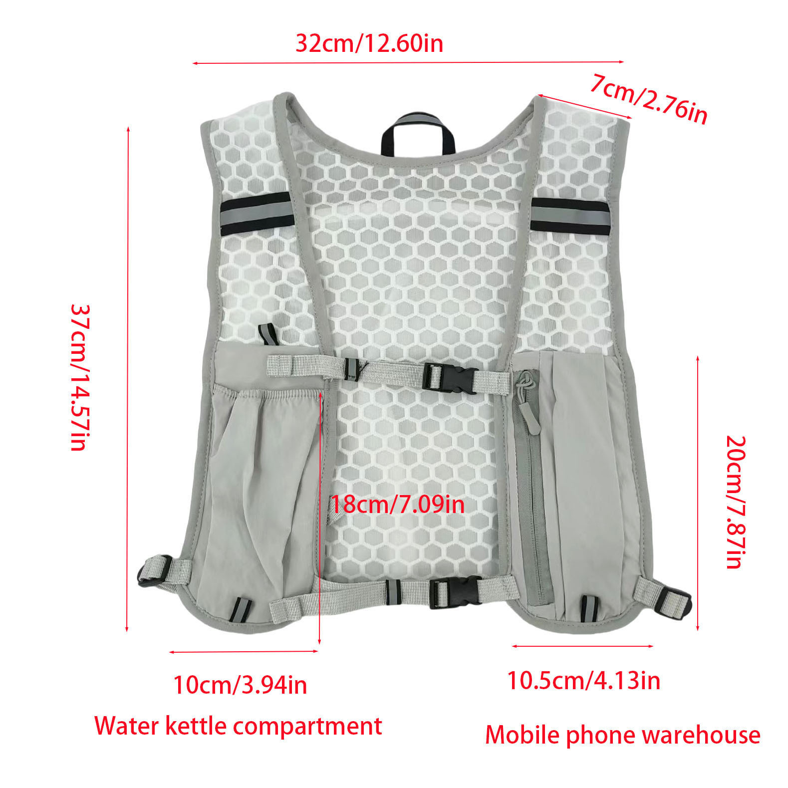 Легкий беговой жилет для велос – обзор и цена Running Gear Storage