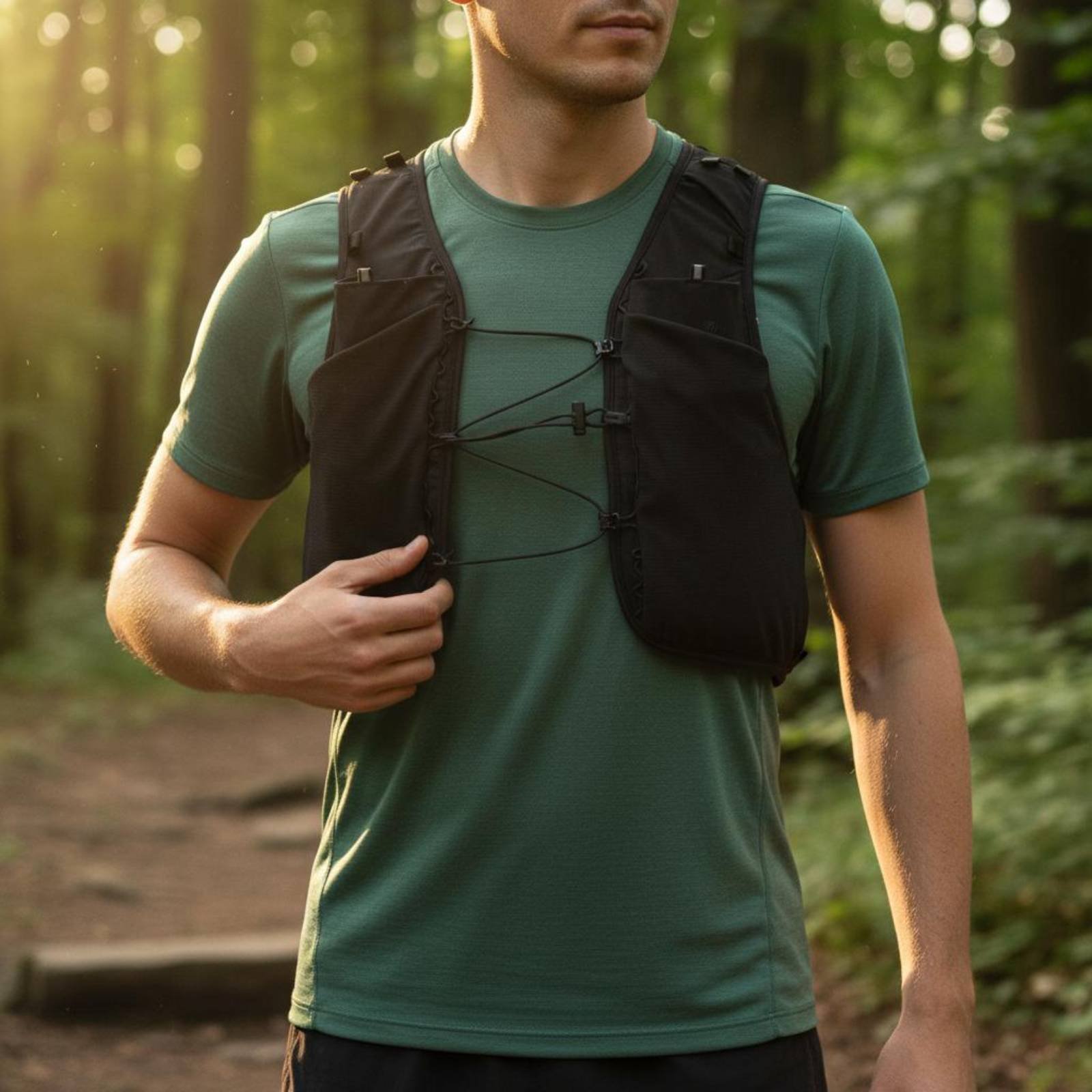 Легкий дышащий жилет для бега  – обзор и цена Running Gear Trail