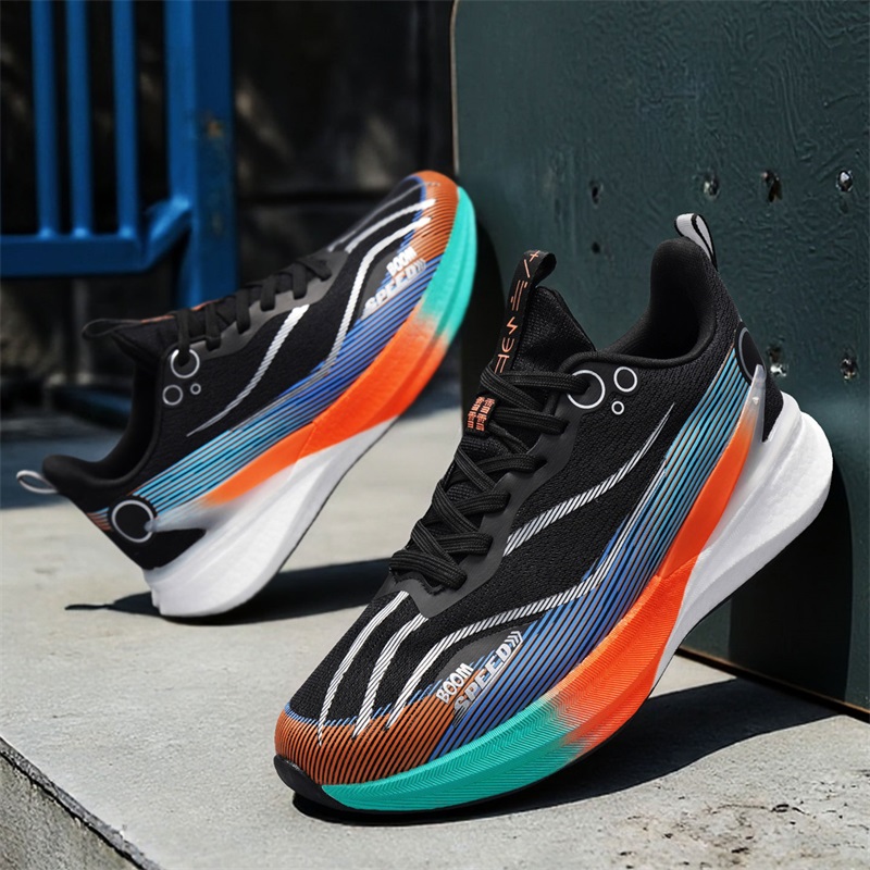 Мужские стильные дышащие кросс – обзор и цена Running Shoe Carbon