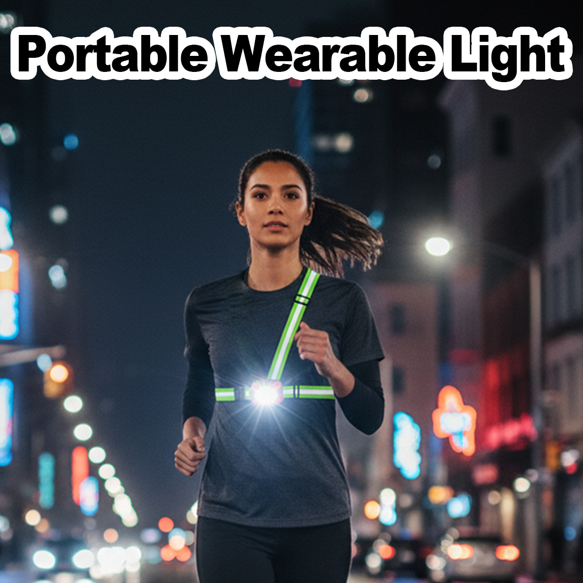 Фонарь для бега с USB-зарядкой – обзор и цена Running Jogging Gear