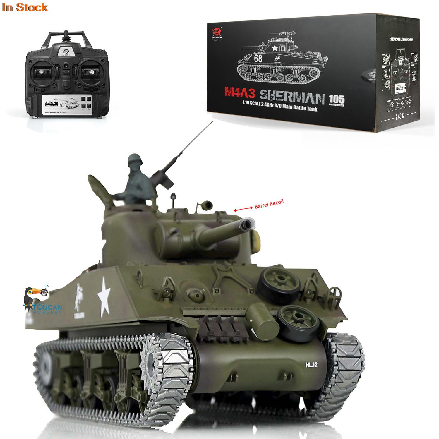 1/16 HENG LONG RC Tank 7,0, об – обзор и цена Running Gear Box