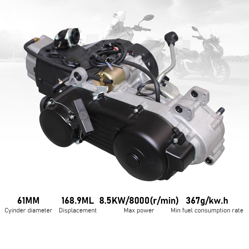 Двигатель для мотоцикла GY6-16 – обзор и цена Running Gear Box