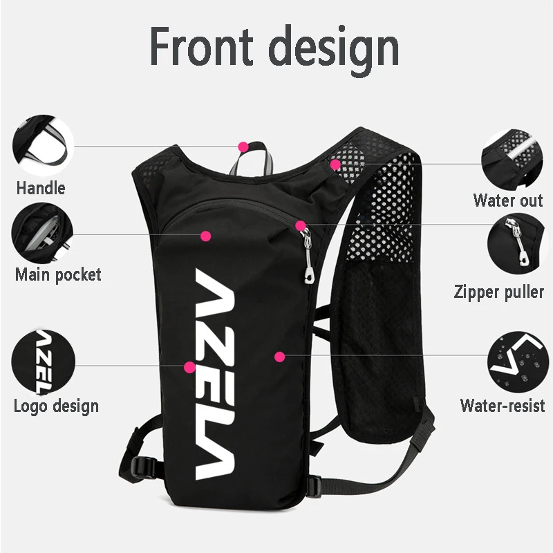 Рюкзак с жилетом для гидратаци – обзор и цена Running Gear Vest